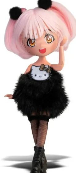 HELLO KITTY - POUPEE ARTICULEE 4SF GOLDEN DIVA
