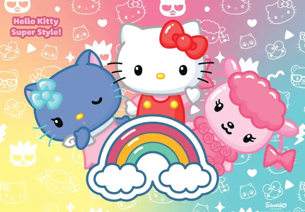 HELLO KITTY - PUZZLE2X24 PIECES
