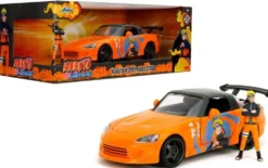 1/24 HONDA S2000 W/NARUTO FIGURE ORANGE HOLLYWOOD RIDES