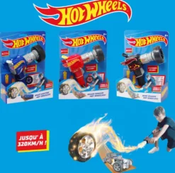 HOT WHEELS - PISTOLET LANCEUR ROUE