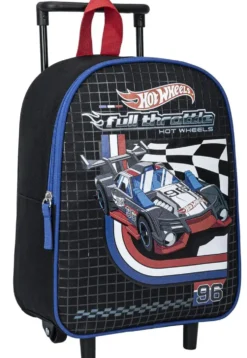HOTWHEELS - SAC A DOS ROULETTE 32CM NOIR