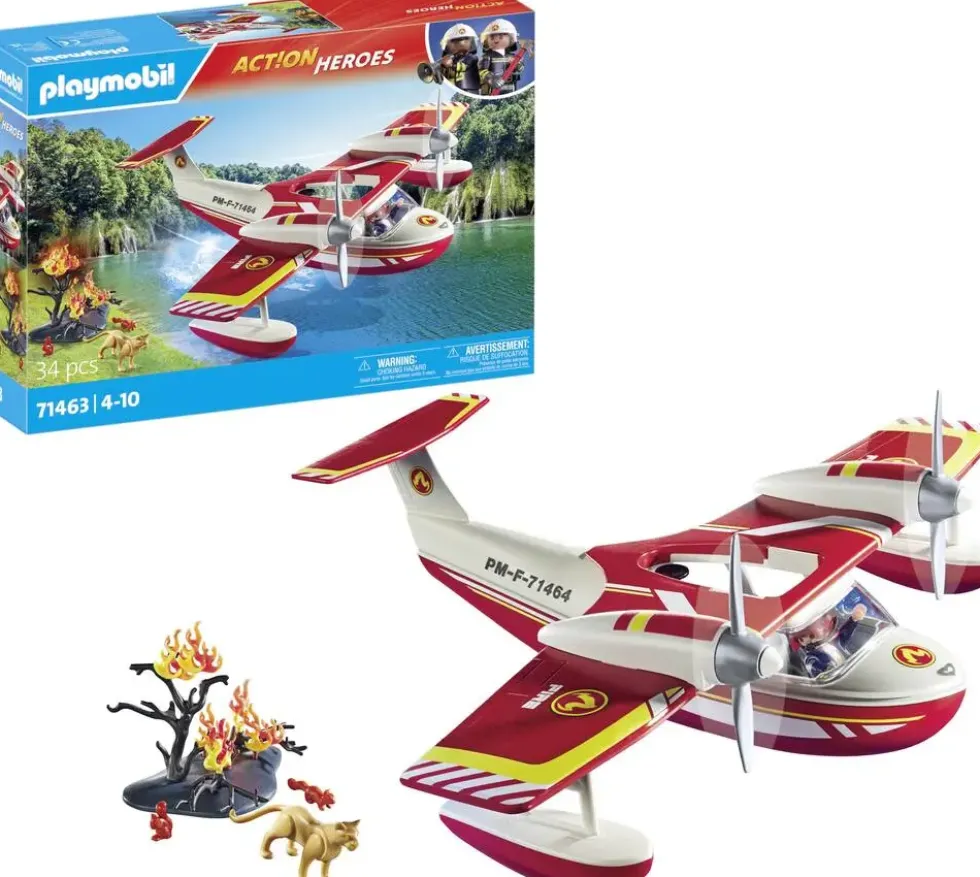 HYDRAVION AVEC POMPIER - 71463