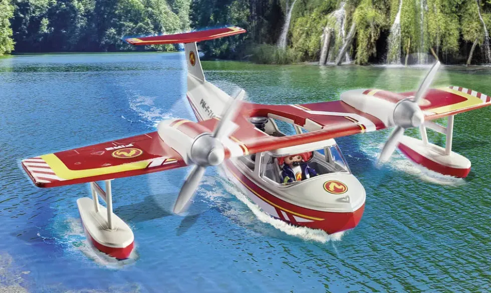 HYDRAVION AVEC POMPIER - 71463