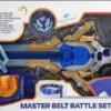 INFINITY NADO - LANCEUR SABRE DELUXE LUMINEUX + TOUPIE L - PACK GRAND MAITRE