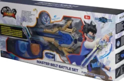INFINITY NADO - LANCEUR SABRE DELUXE LUMINEUX + TOUPIE L - PACK GRAND MAITRE