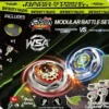 INFINITY NADO 7 -STARTER BATTLE SET ARENE+2 LANCEURS AMBIDEXTRE+2 TOUPIES METAL