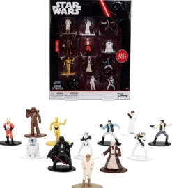 JADA STAR WARS - 12 FIGURINES 4 CM