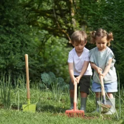 JARDIN ET SAISON - FILET DE 3 GRANDS OUTILS DE JARDIN 70 CM