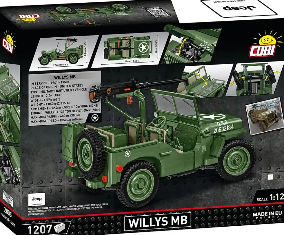 JEEP WILLYS MB 1:12