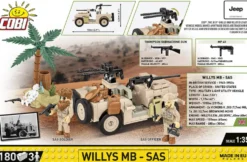 JEEP WILLYS MB SAS 1:35