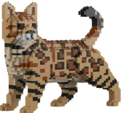 JEKCA BLOCS DE CONSTRUCTION - BENGAL 4 EN 1 - BRUN
