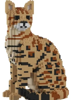 JEKCA BLOCS DE CONSTRUCTION - BENGAL 4 EN 1 - BRUN