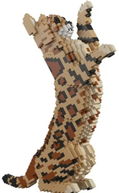 JEKCA BLOCS DE CONSTRUCTION - BENGAL 4 EN 1 - BRUN