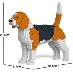 JEKCA BLOCS DE CONSTRUCTION -CHIEN BEAGLE