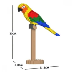 JEKCA BLOCS DE CONSTRUCTION -CONURE SOLEIL