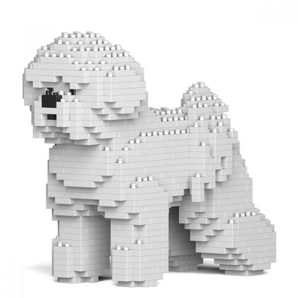JEKCA BLOCS DE CONSTRUCTION -CHIEN BICHON A POIL FRISE