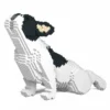JEKCA BLOCS DE CONSTRUCTION -CHIEN BOULEDOGUE FRANCAIS QUI FAIT DU YOGA CAILLE NOIR