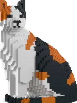 JEKCA BLOCS DE CONSTRUCTION - CHAT CALICO ASSIS