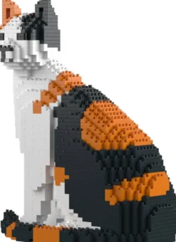 JEKCA BLOCS DE CONSTRUCTION - CHAT CALICO ASSIS