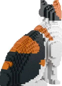 JEKCA BLOCS DE CONSTRUCTION - CHAT CALICO ASSIS