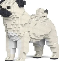 JEKCA BLOCS DE CONSTRUCTION -CHIEN CARLIN CREME