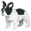 JEKCA BLOCS DE CONSTRUCTION - CHIEN BOULEDOGUE FRANÇAIS BLANC ET NOIR