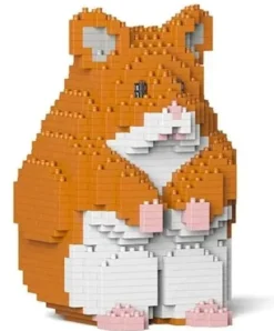 JEKCA BLOCS DE CONSTRUCTION - HAMSTER ROUX DEBOUT