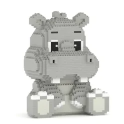 JEKCA BLOCS DE CONSTRUCTION HIPPO KAWAII