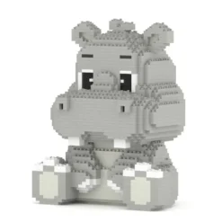 JEKCA BLOCS DE CONSTRUCTION HIPPO KAWAII
