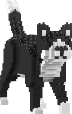 JEKCA BLOCS DE CONSTRUCTION - MINI CHAT TUXEDO