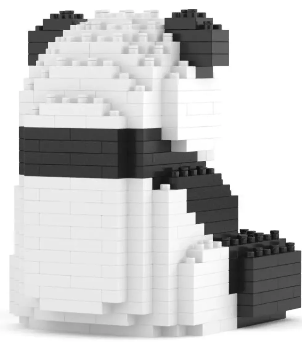 JEKCA BLOCS DE CONSTRUCTION -MINI PANDA