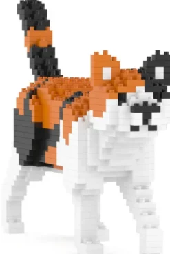 JEKCA BLOCS DE CONSTRUCTION-MINI CHAT CALICO