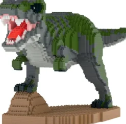JEKCA BLOCS DE CONSTRUCTION -T-REX FURIEUX VERT