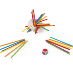 JEU D'ADRESSE - CRAZY STICKS - EN BOIS