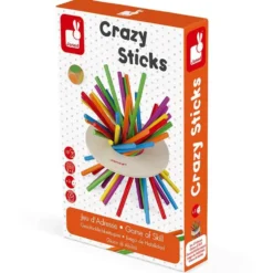 JEU D'ADRESSE - CRAZY STICKS - EN BOIS