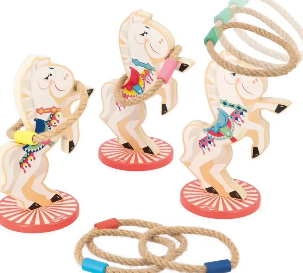 JEU D'ANNEAUX CHEVAUX
