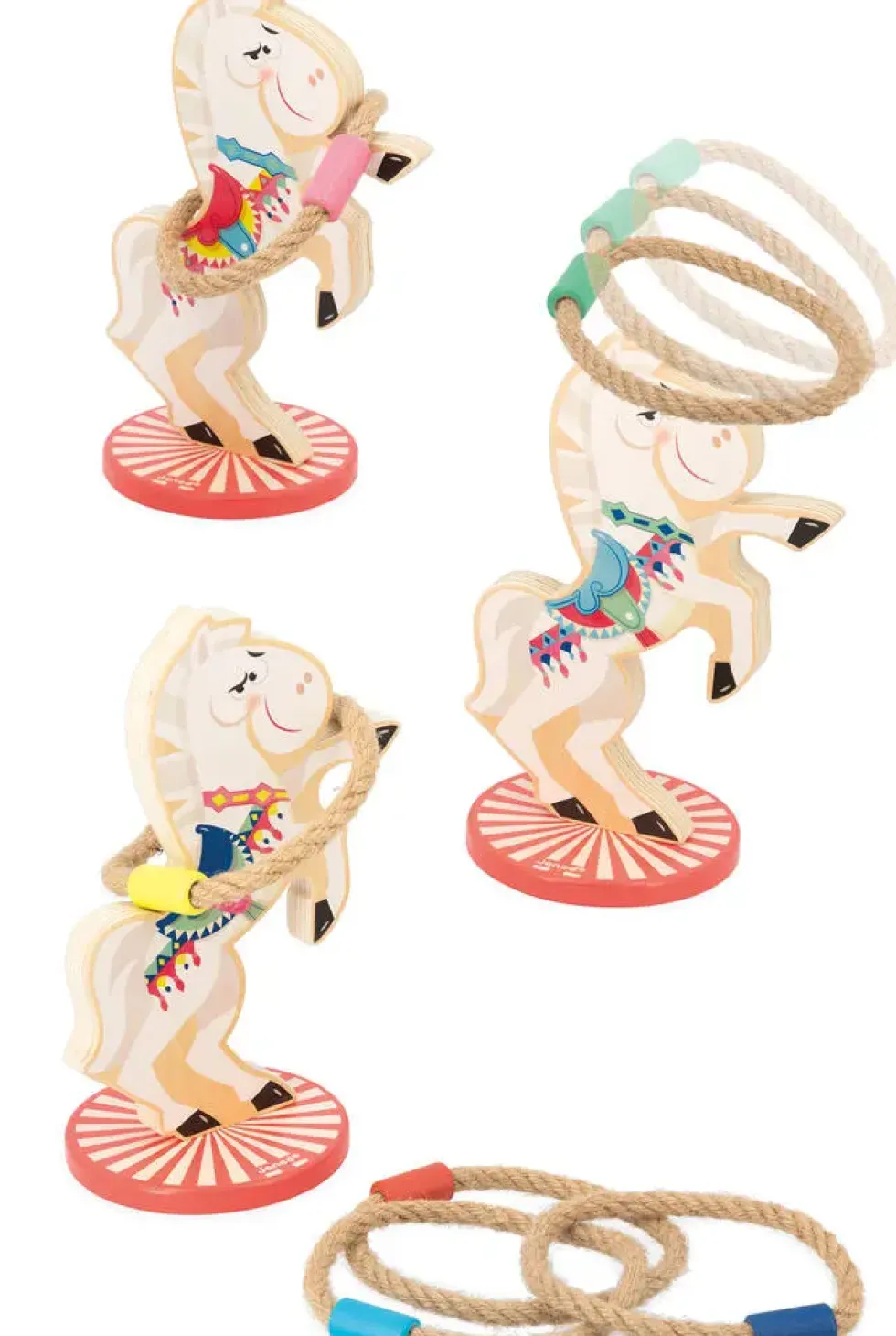 JEU D'ANNEAUX CHEVAUX