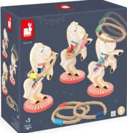 JEU D'ANNEAUX CHEVAUX