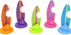 JEU DE 5 BATONS DE PLONGEE PLANCHE DE SURF