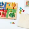 JEU DE L'OIE ET PETITS CHEVAUX