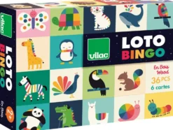 JEU DE LOTO ANIMAUX ANDY WESTFACE