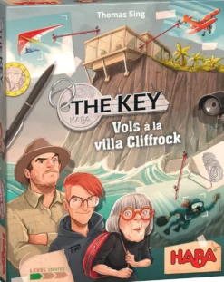 JEU D'ENQUETE THE KEY - VOLS A LA VILLA CLIFFROCK