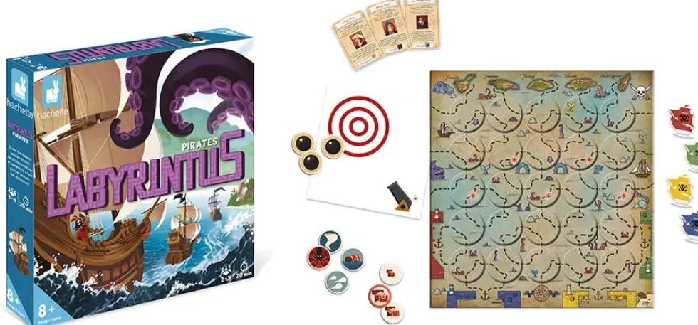 JEU LABYRINTUS - PIRATES