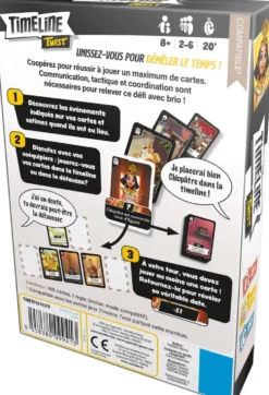 JEU - TIMELINE TWIST - 165 CARDS