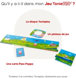 JEU TONIES PLAY - PEPPA PIG : JOUE AVEC PEPPA