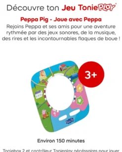 JEU TONIES PLAY - PEPPA PIG : JOUE AVEC PEPPA