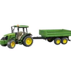 JOHN DEERE - TRACTEUR 5115M AVEC REMORQUE 1:16