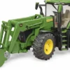 JOHN DEERE - TRACTEUR 7R 350 AVEC FOURCHE