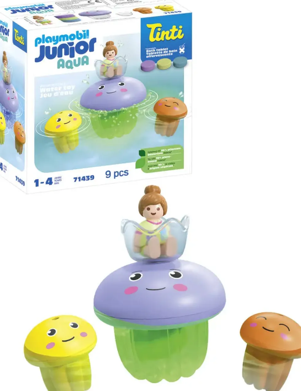 JUNIOR AQUA ET TINTI : FAMILLE DE MEDUSES - 71439