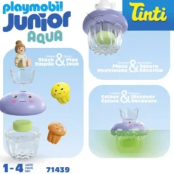 JUNIOR AQUA ET TINTI : FAMILLE DE MEDUSES - 71439